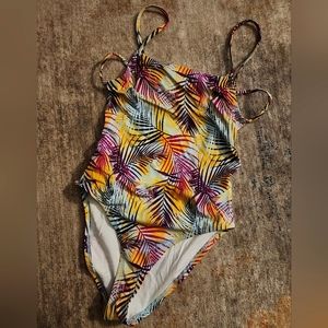 Urban Outfitters Tropical One Piece Bathing Suit Small